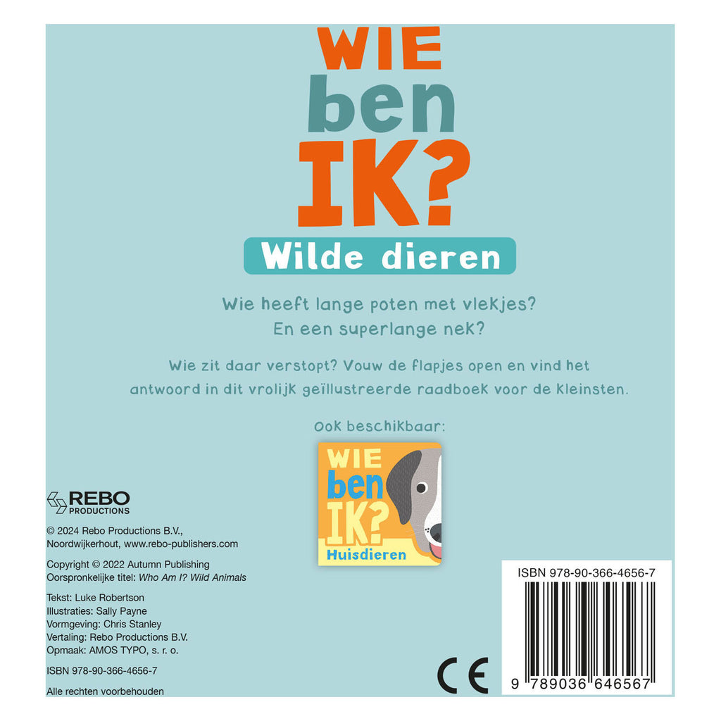 Rebo Publishers - Rebo Publishers Wie ben ik? wilde dieren