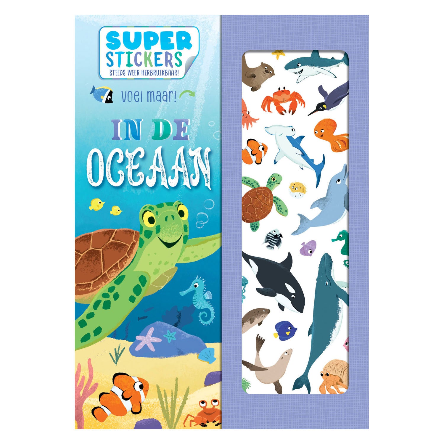 Rebo Publishers - Rebo Publishers In de oceaan - superstickers