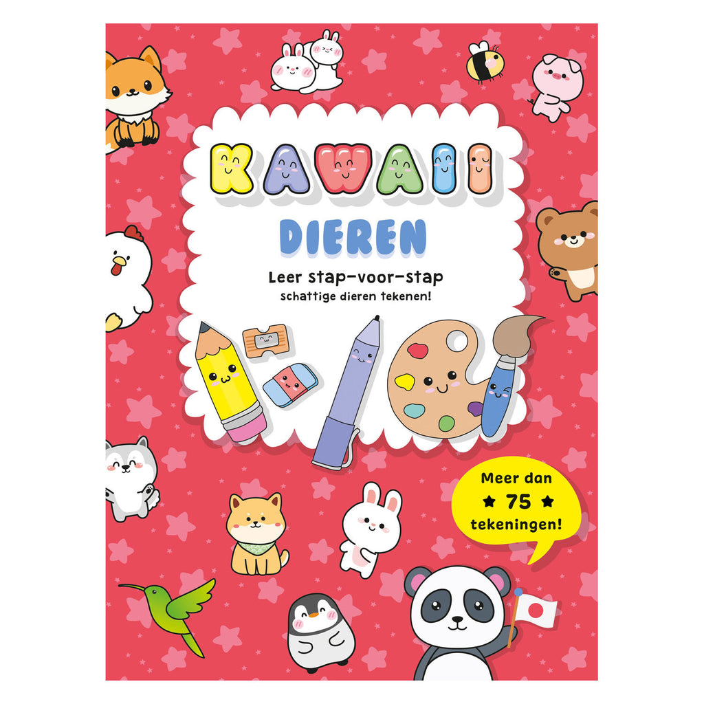 Rebo Publishers - Rebo Publishers Kawaii dieren leer stap voor stap tekenen