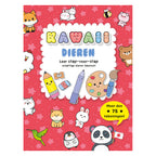 Rebo Publishers - Rebo Publishers Kawaii dieren leer stap voor stap tekenen