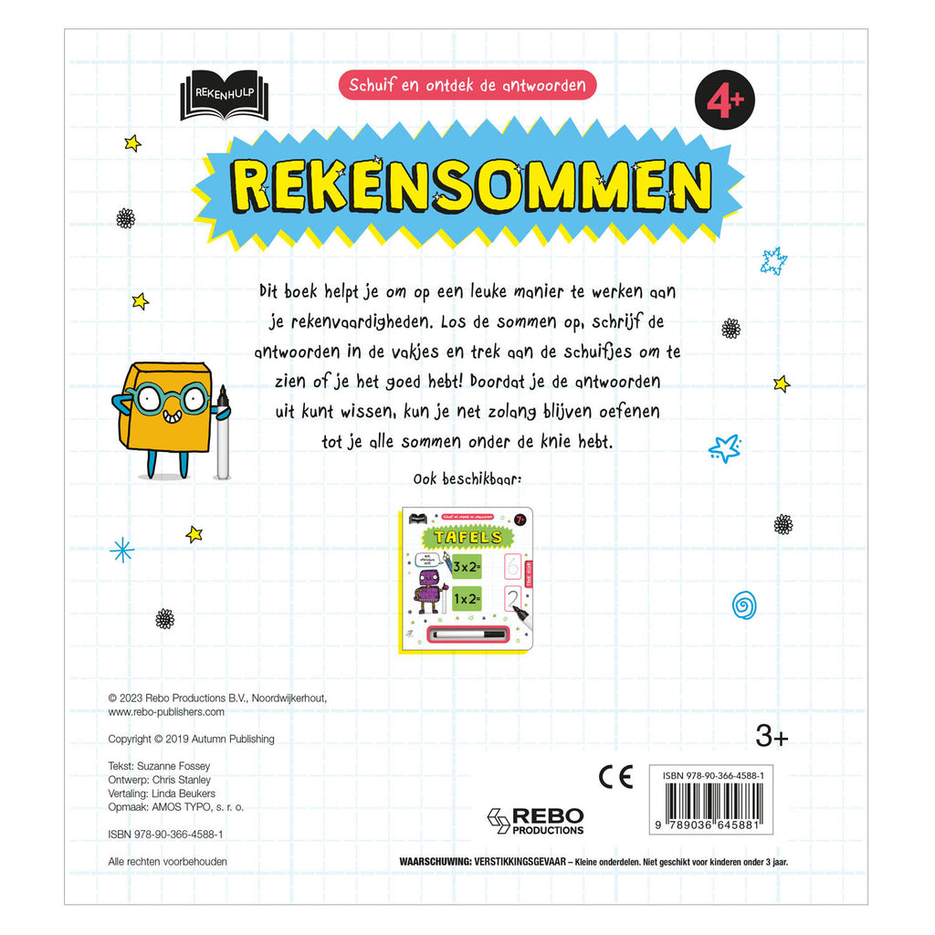 Rebo Publishers - Rebo Publishers Rekensommen - rekenhulp