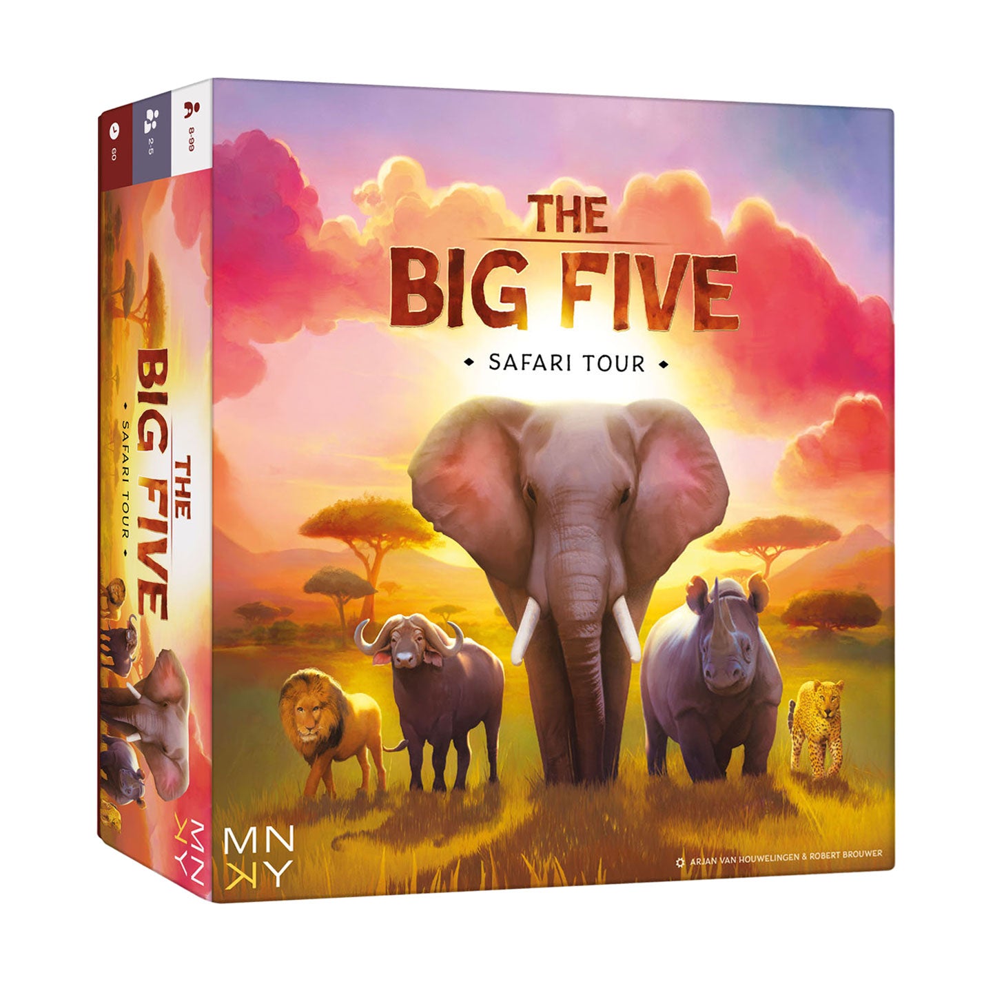 Mnky entertainment mnky - the big five bordspel