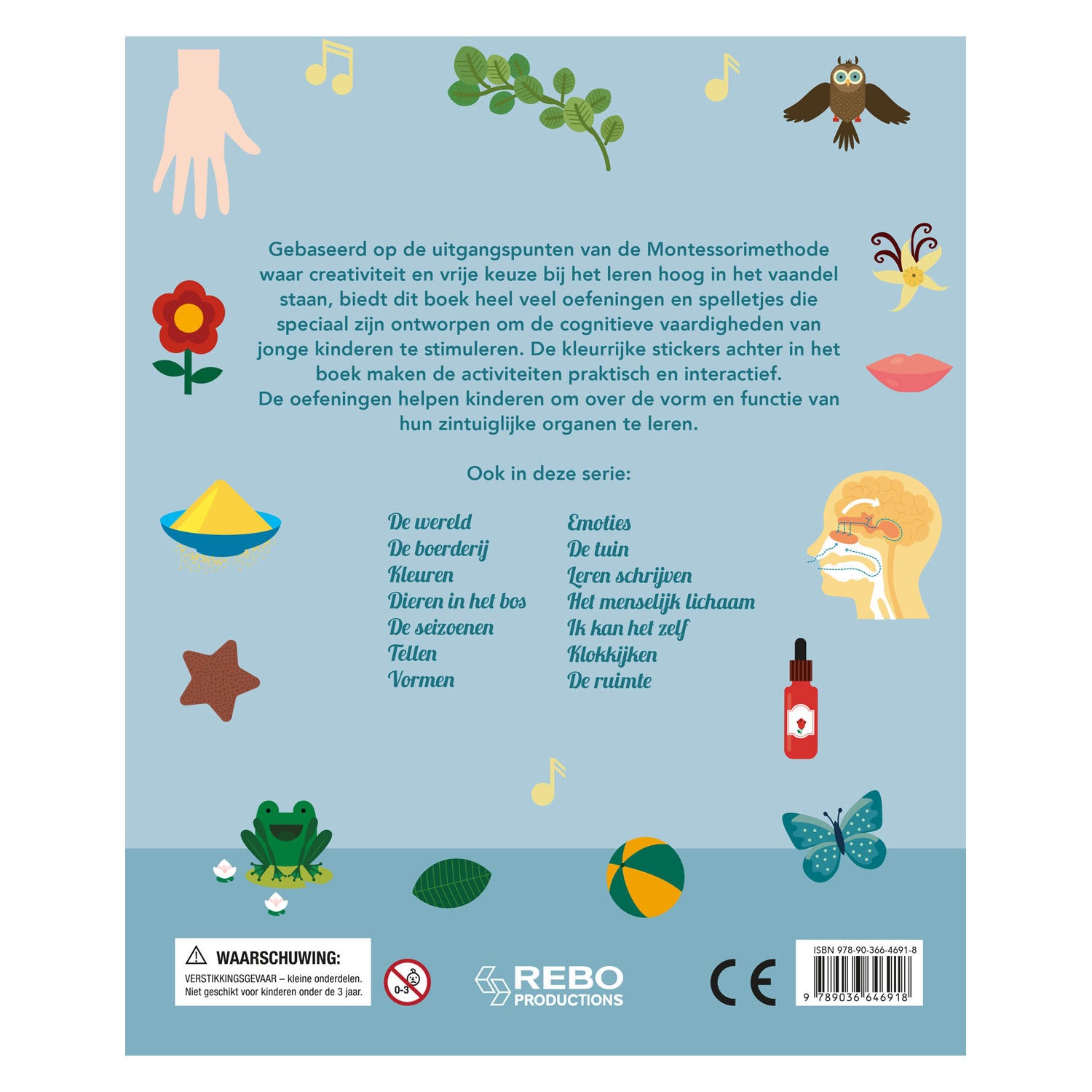 Rebo Publishers - Rebo Publishers Vijf zintuigen-leukste oefenboek