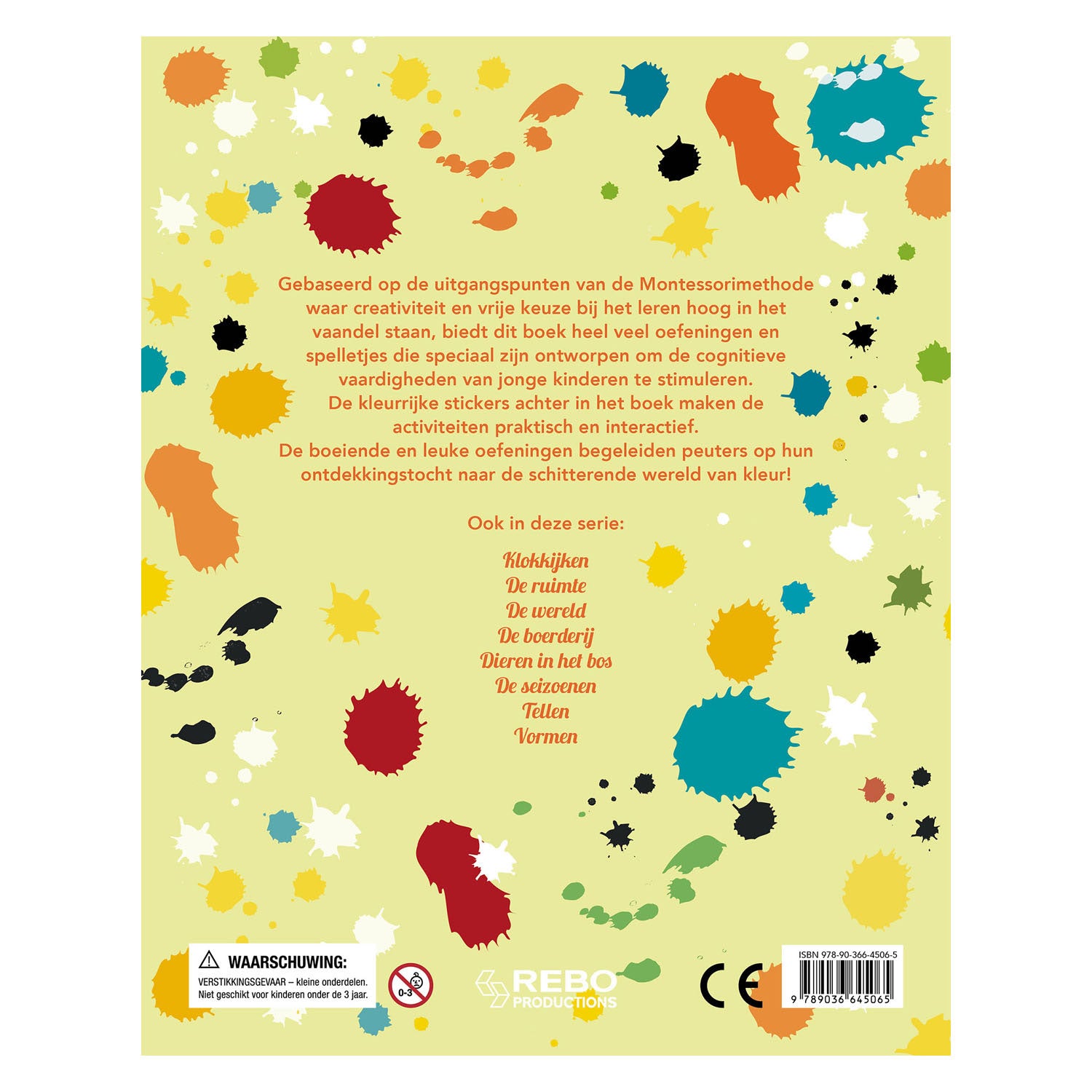 Rebo publishers kleuren - oefenboek