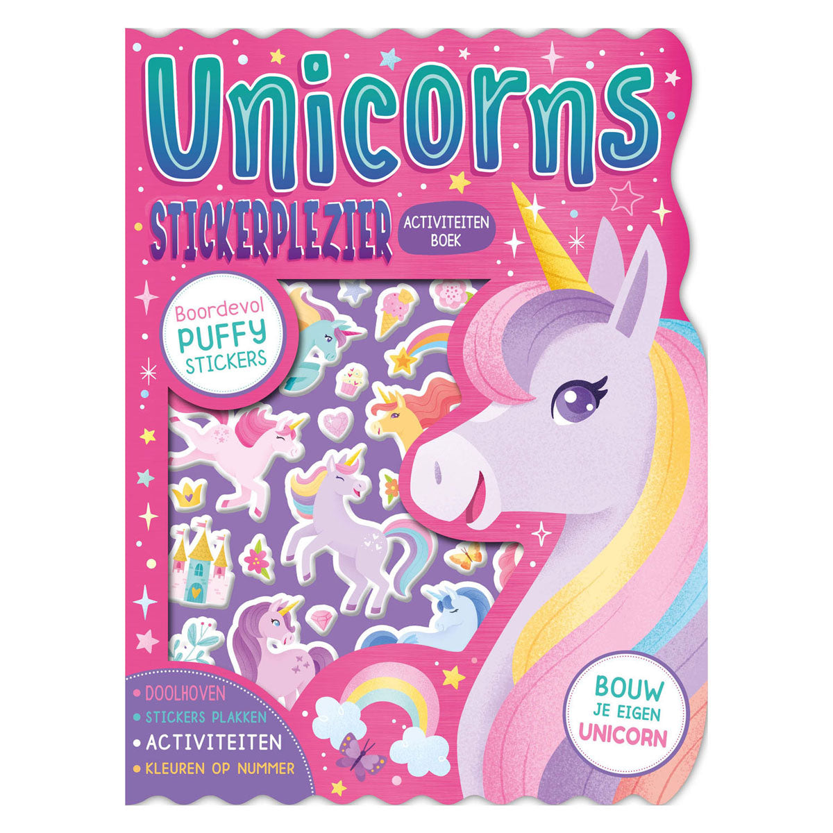 Rebo Publishers - Rebo Publishers Unicorns stickerplezier stickerboek