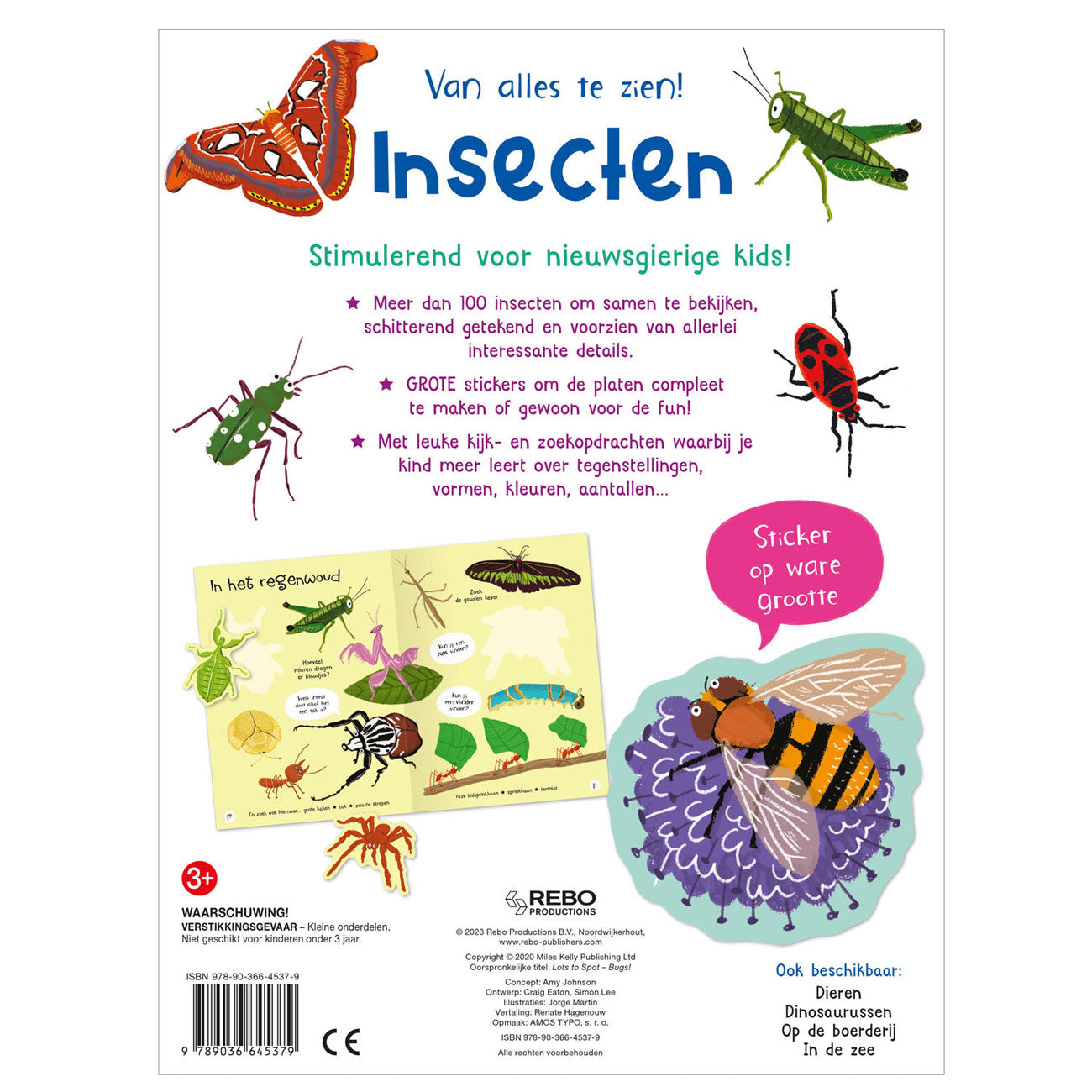 Rebo Publishers - Rebo Publishers Insecten - van alles te zien!