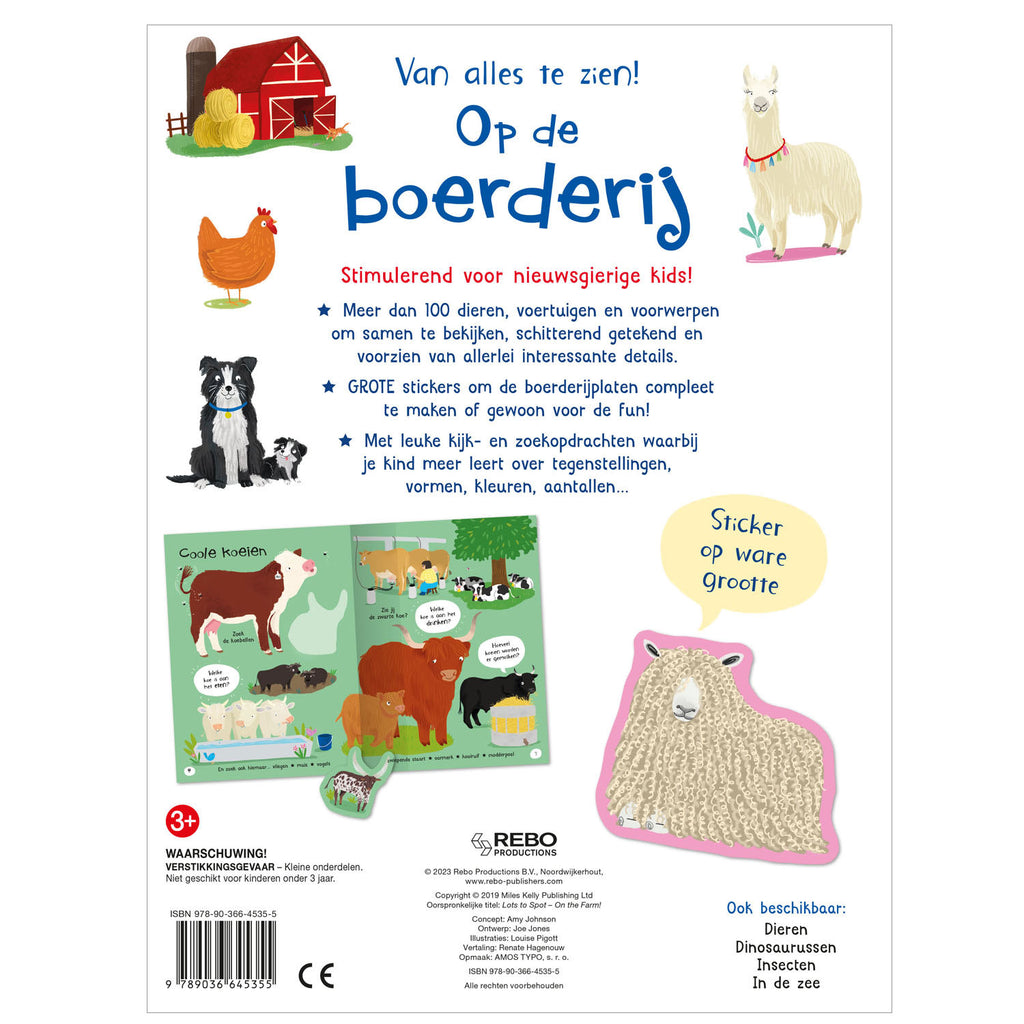 Rebo Publishers - Rebo Publishers Op de boerderij - van alles te zien
