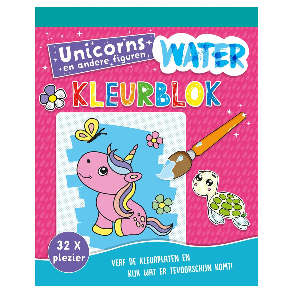 Rebo Publishers - Rebo Publishers Waterkleurblok unicorns