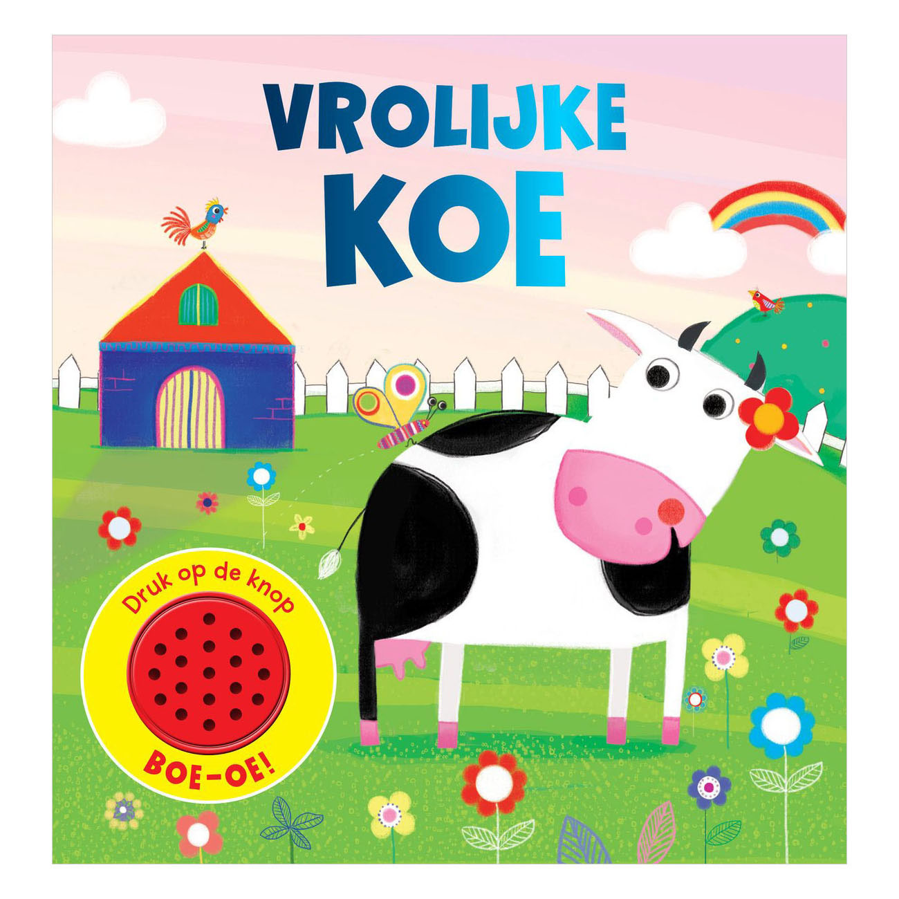 Rebo Publishers - Rebo Publishers Vrolijke koe - geluidenboek