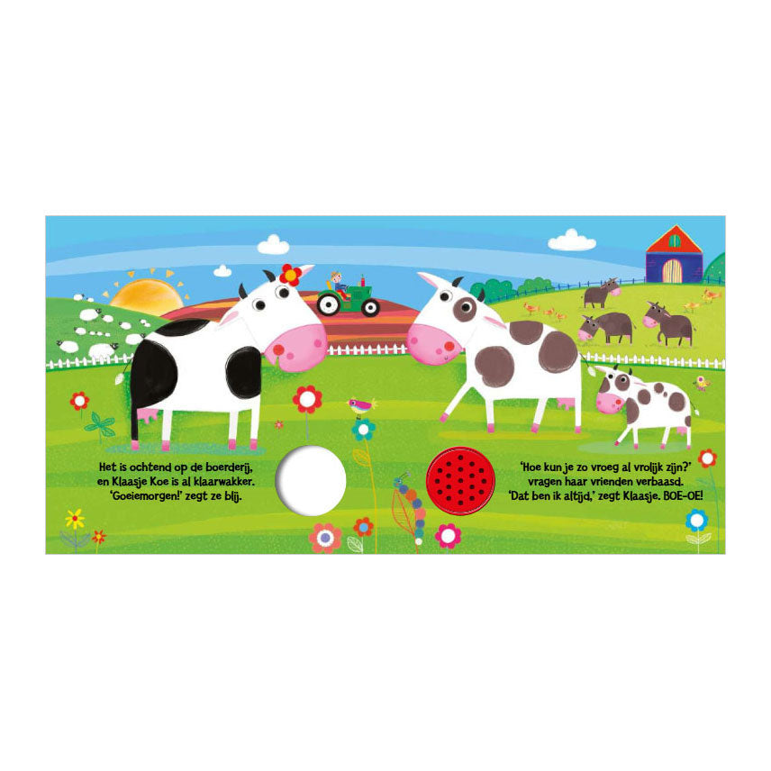 Rebo Publishers - Rebo Publishers Vrolijke koe - geluidenboek