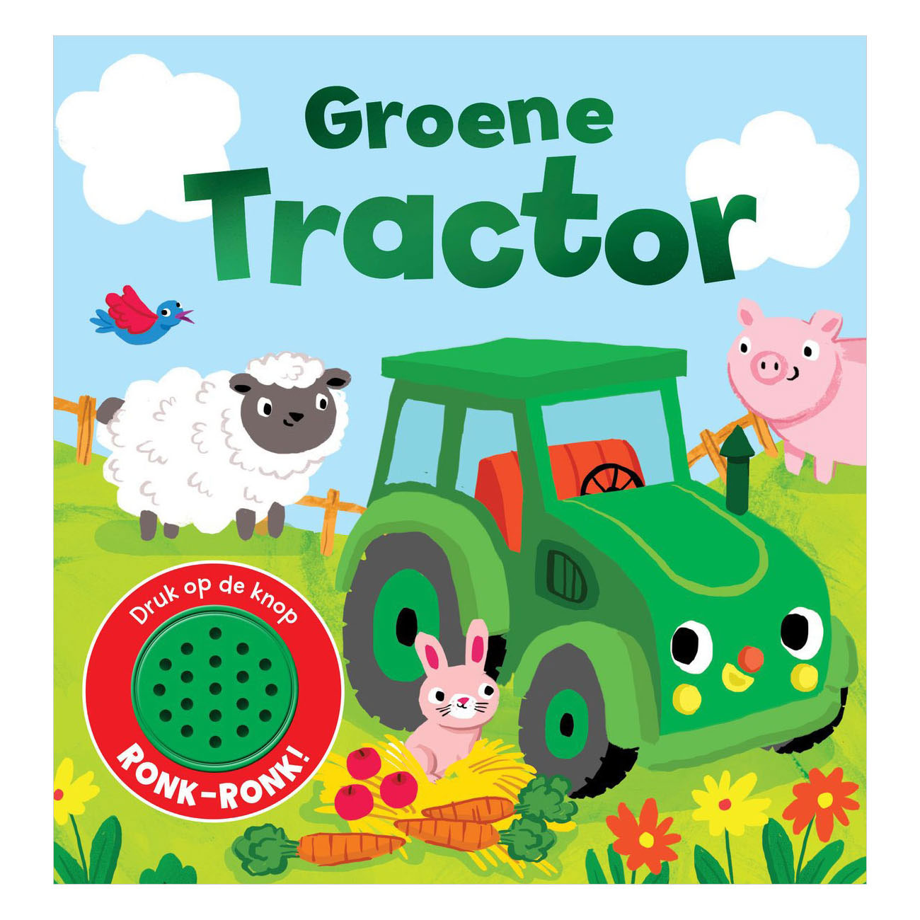 Rebo Publishers - Rebo Publishers Groene tractor - geluidenboek