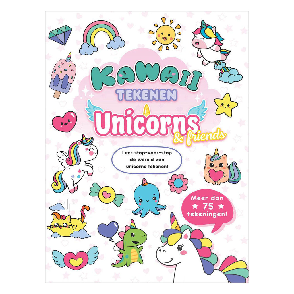 Rebo Publishers - Rebo Publishers Kawaii tekenen - unicorns & friends