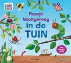 Rupsje nooitgenoeg, in de tuin. 1+
