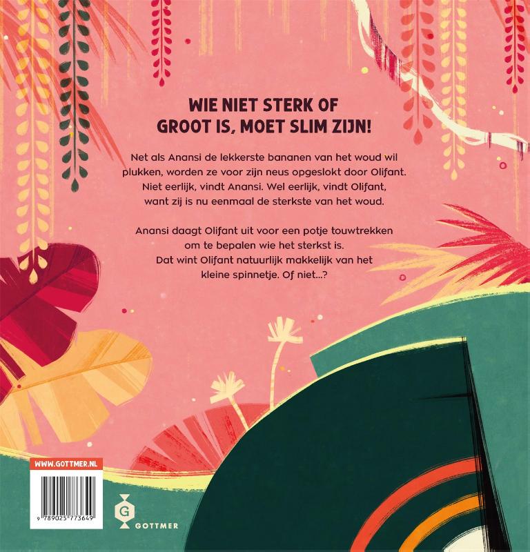 Gottmer uitgevers groep anansi de spin sterker dan olifant