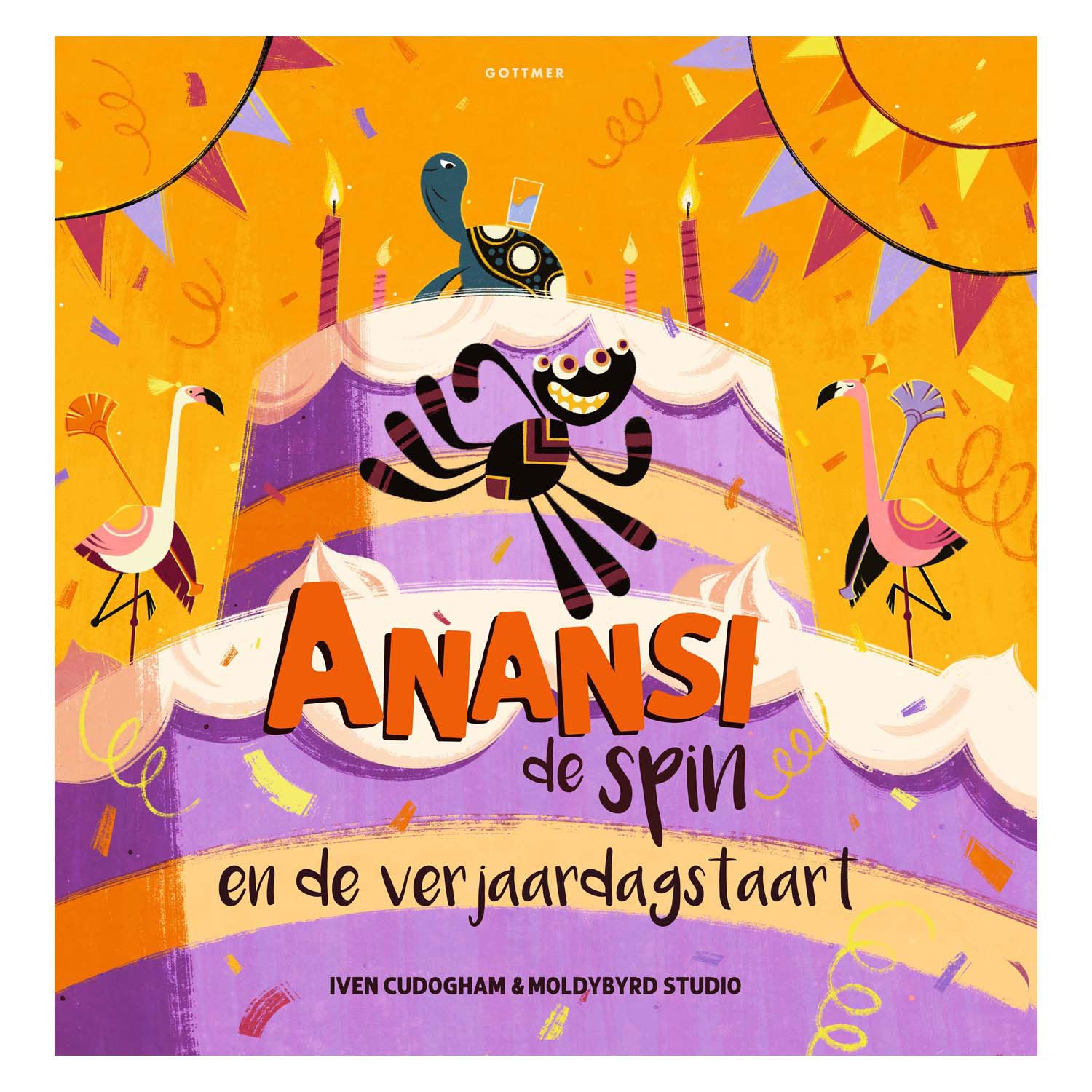 Gottmer uitgevers groep anansi de spin en de verjaardagstaart