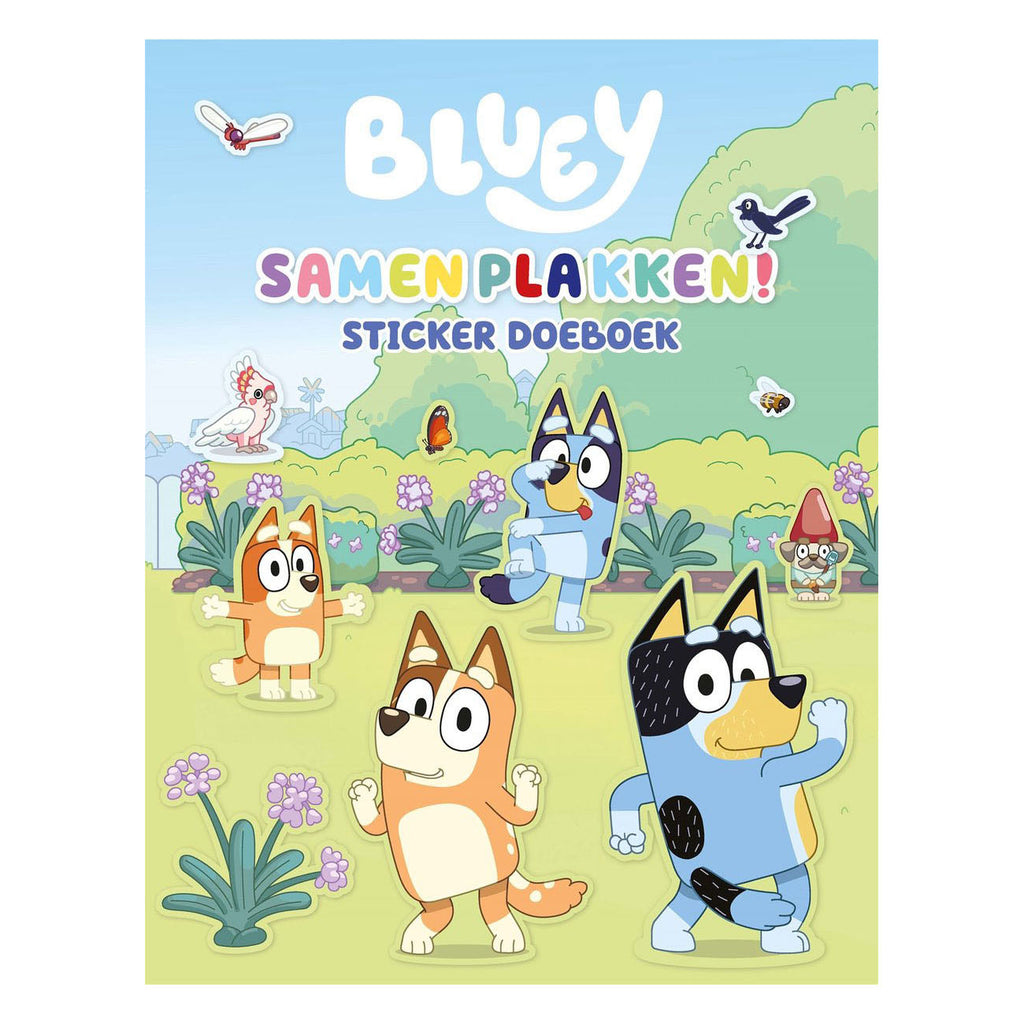 Gottmer Uitgevers Groep - Gottmer Uitgevers Groep Bluey samen plakken sticker doeboek