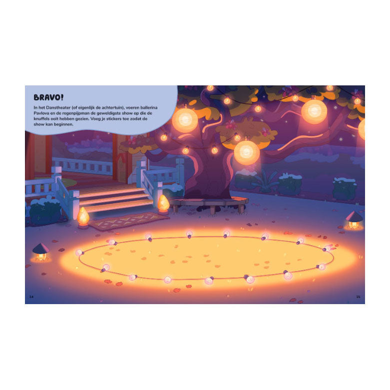 Gottmer Uitgevers Groep - Gottmer Uitgevers Groep Bluey samen plakken sticker doeboek