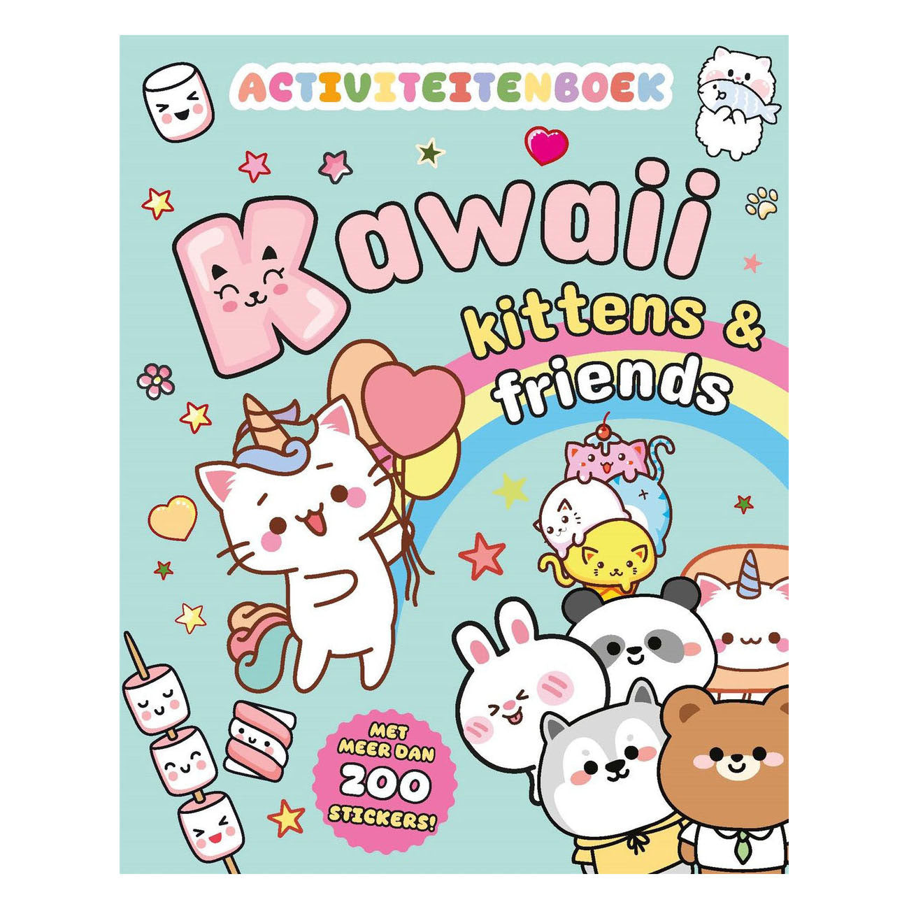 Gottmer Uitgevers Groep - Gottmer Uitgevers Groep Kawaii kittens & friends activiteitenboek