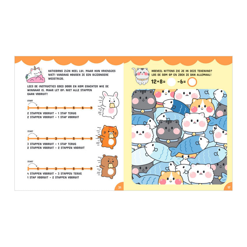 Gottmer Uitgevers Groep - Gottmer Uitgevers Groep Kawaii kittens & friends activiteitenboek