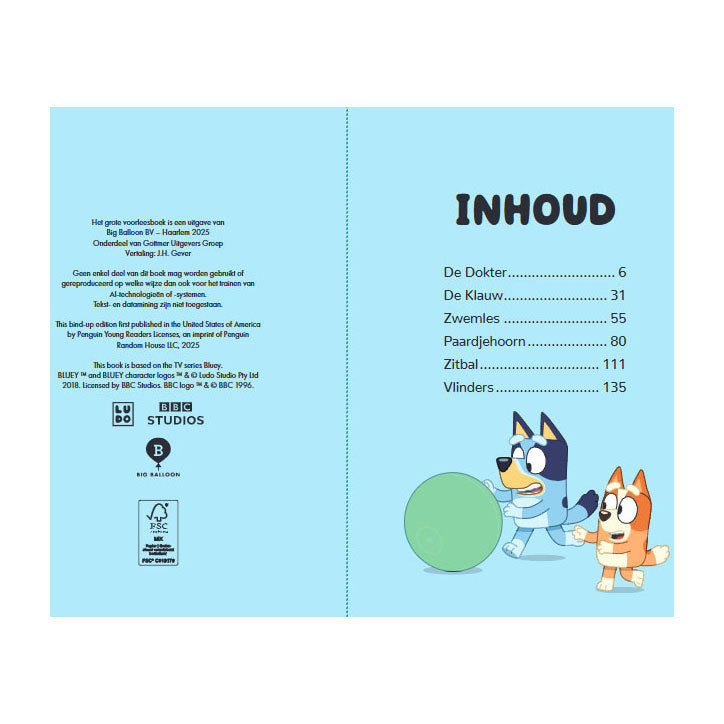 Gottmer Uitgevers Groep - Gottmer Uitgevers Groep Bluey het grote voorleesboek