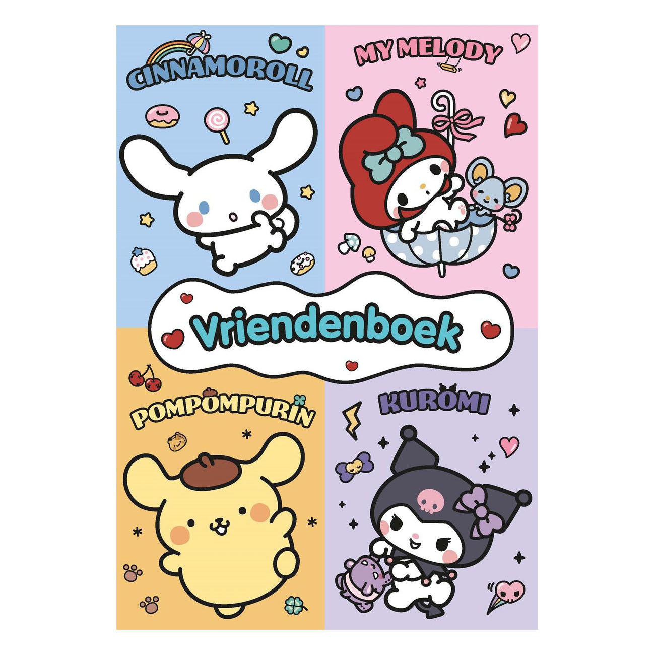 Gottmer Uitgevers Groep - Gottmer Uitgevers Groep Cinnamoroll & vriendjes - vriendenboekje