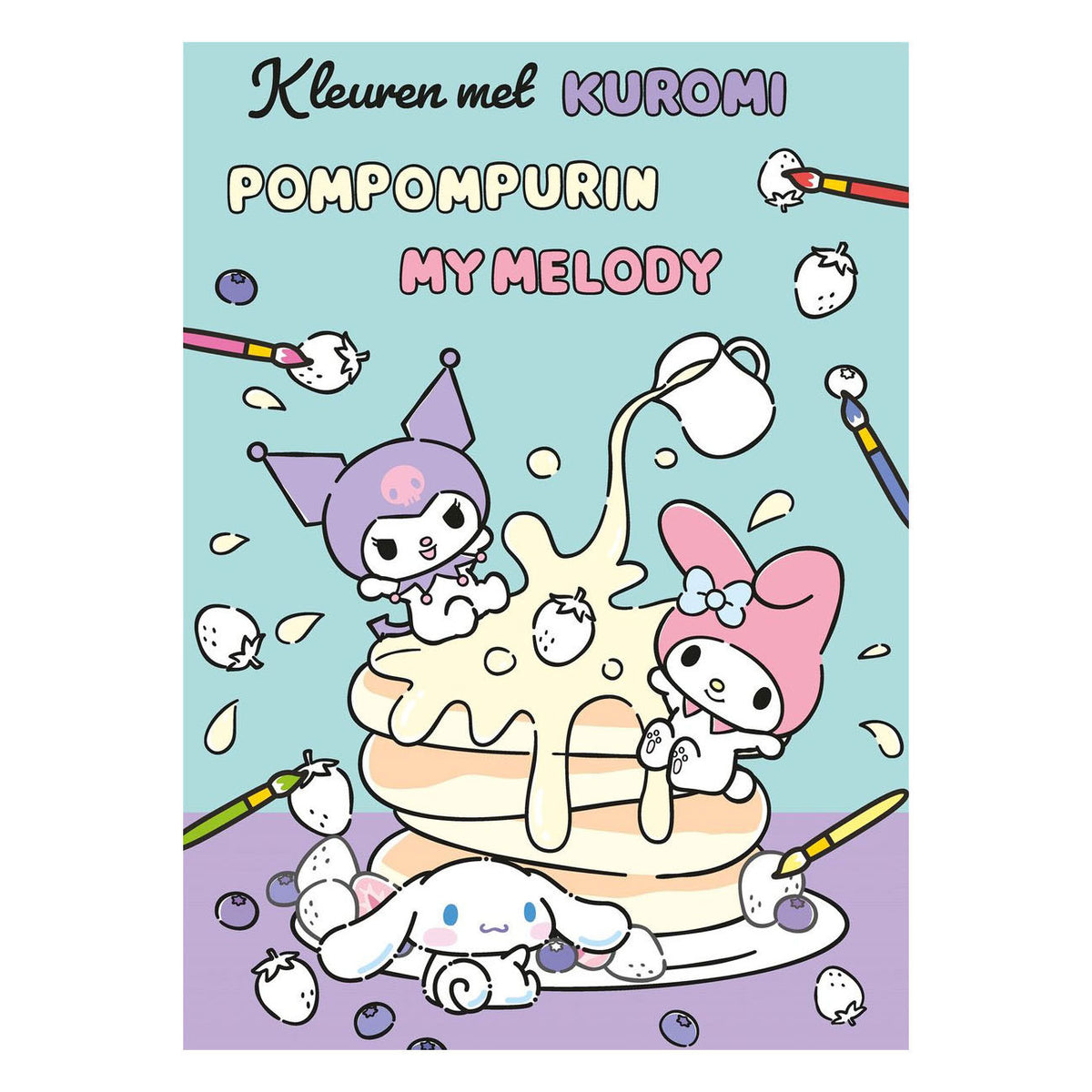 Gottmer Uitgevers Groep - Gottmer Uitgevers Groep Kleuren met kuromi pompompurin my melody
