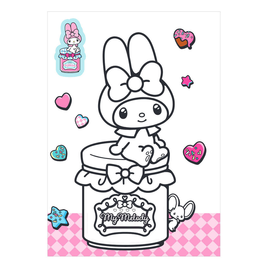 Gottmer Uitgevers Groep - Gottmer Uitgevers Groep Kleuren met kuromi pompompurin my melody