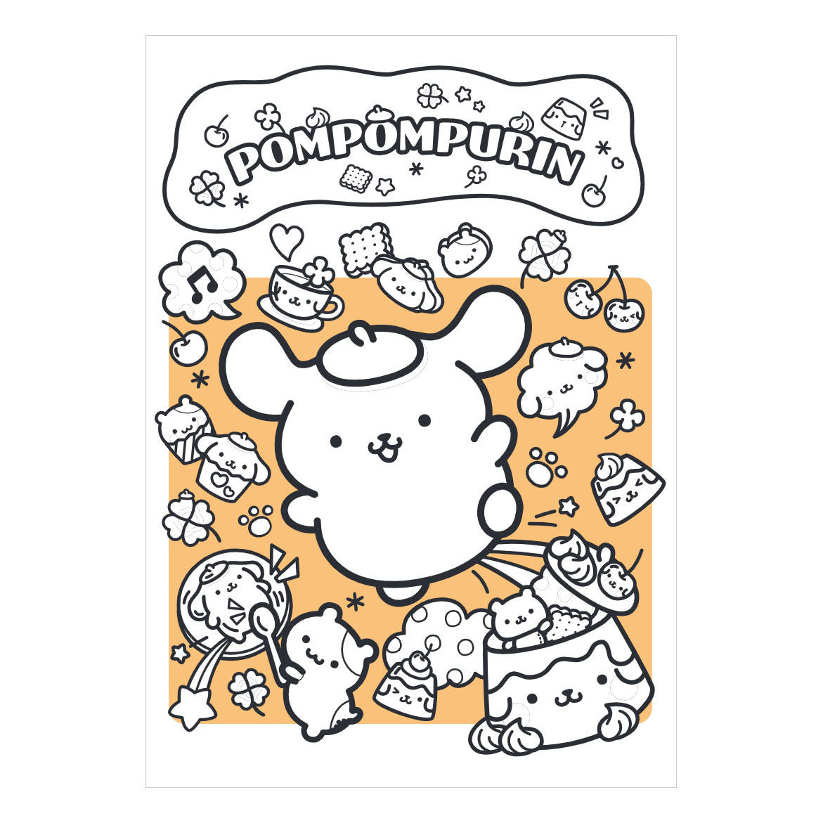 Gottmer Uitgevers Groep - Gottmer Uitgevers Groep Kleuren met kuromi pompompurin my melody
