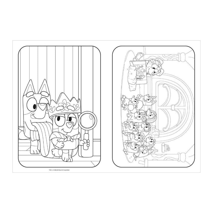 Gottmer Uitgevers Groep - Gottmer Uitgevers Groep Bluey super mega kleurboek