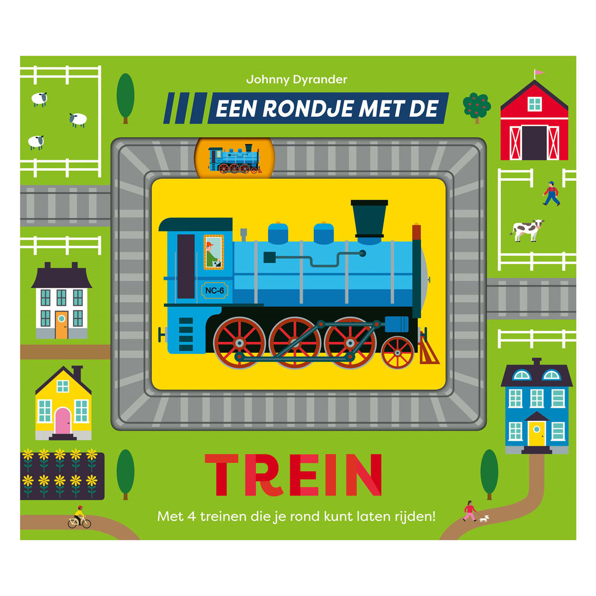 Gottmer Uitgevers Groep - Gottmer Uitgevers Groep Een rondje met de trein - kartonboekje