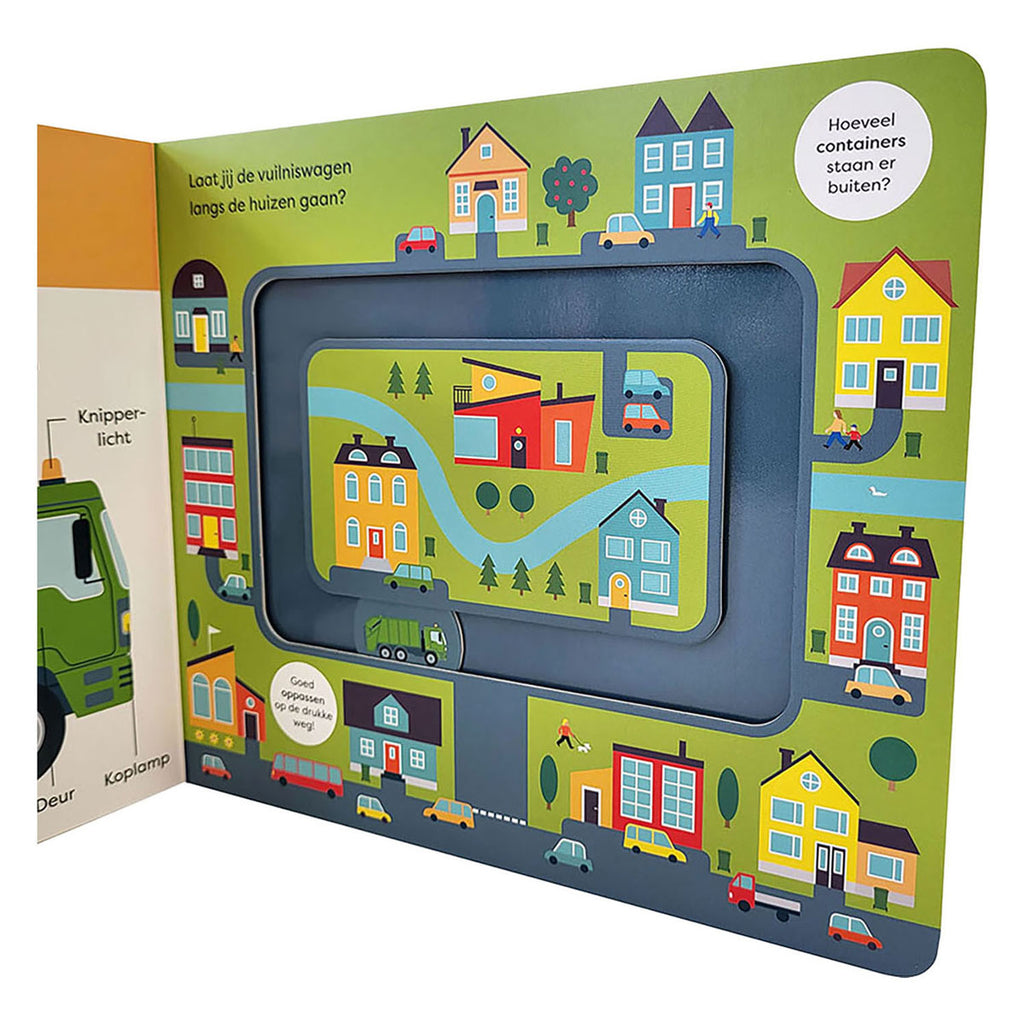 Gottmer Uitgevers Groep - Gottmer Uitgevers Groep Een rondje met de vrachtwagen - kartonboekje
