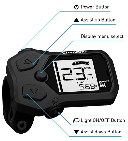 Shimano steps sc-en500 display