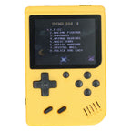 Gamebox - draagbare spel console met 200 spellen - geel