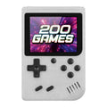 Gamebox - draagbare spel console met 200 spellen - wit