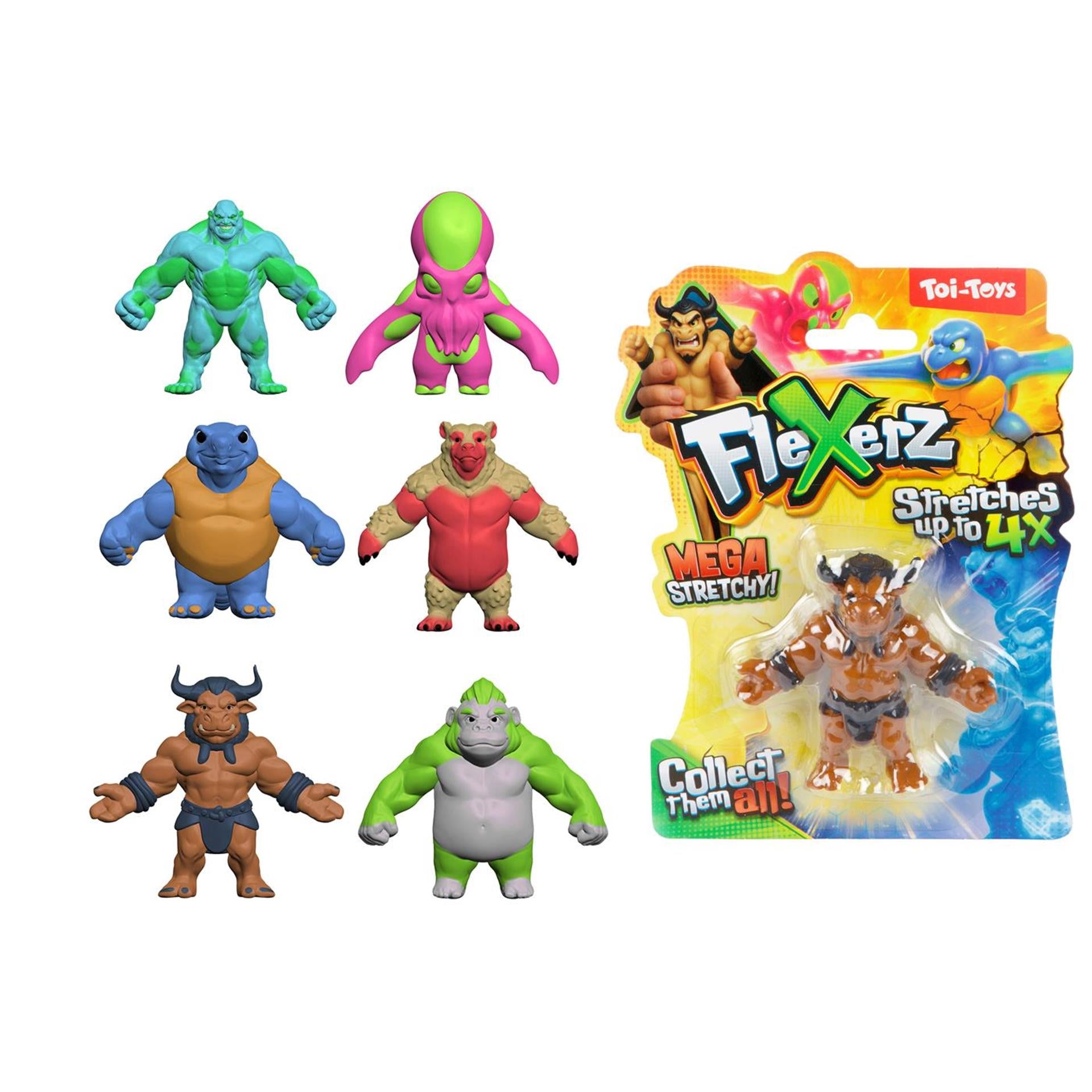 Toi-Toys - Toi-Toys Anti stressfiguur flexerz 6cm