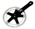 Sturmey archer crankstel fct 64 single crank sets 44 z. 170 mm black
