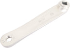 Edge crankarm links atb 170mm aluminium - zilver