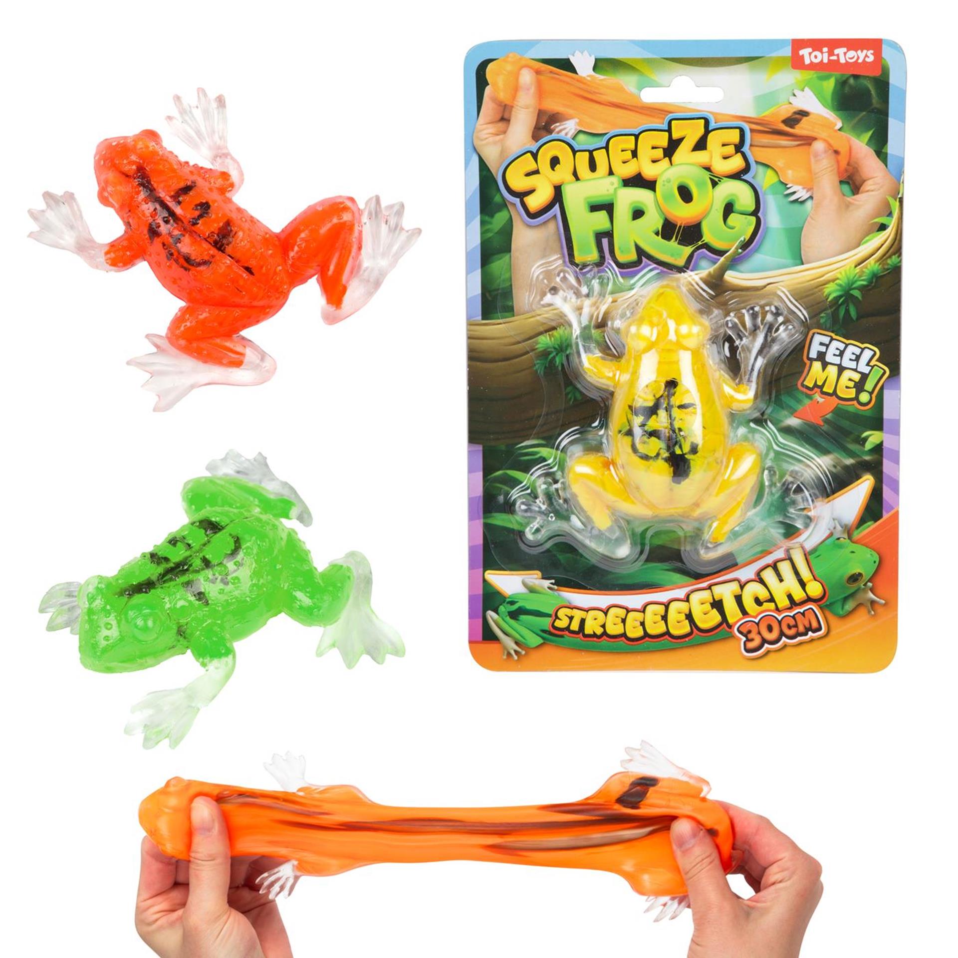 Toi-Toys - Toi-Toys Kneedkikker rekbaar tot 30cm