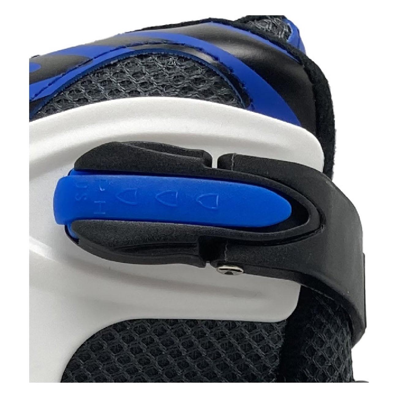 Street rider kinder skeelers blauw zwart, maat 29-32