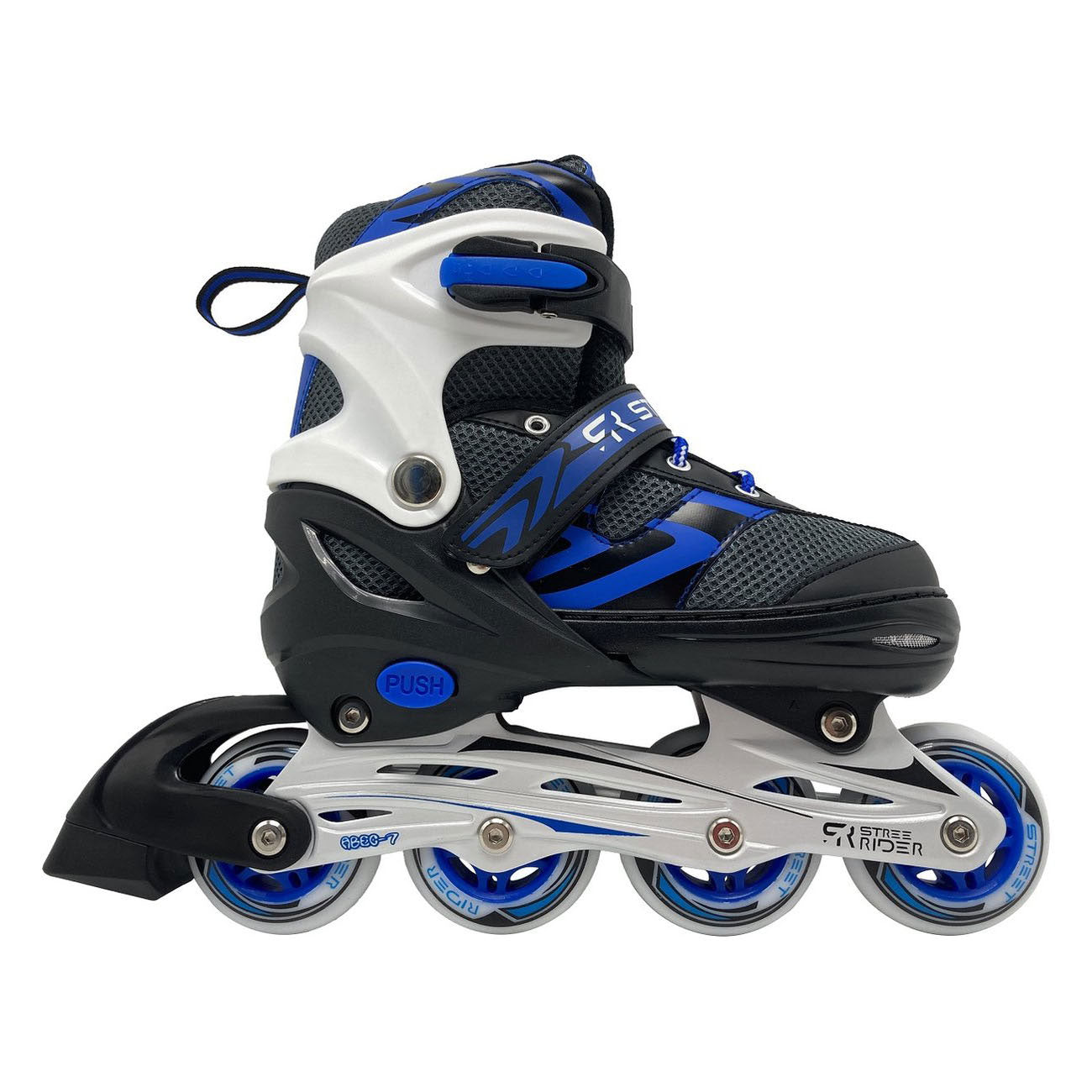 - Skeelers Blauw/Zwart maat 33-36