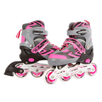 Street Rider - Street Rider Skeelers roze/grijs maat 37-40