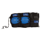 Street rider beschermset m - blauw, 6dlg.