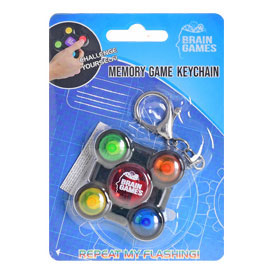 Brain games geheugenspel sleutelhanger licht+geluid