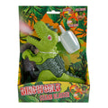 Dinoworld dinosaurus met stoom licht + geluid 17cm