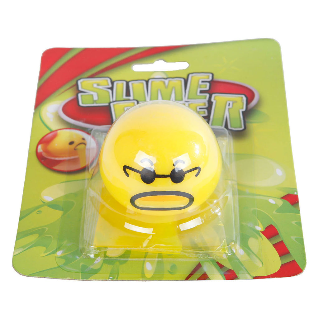 Slijm happertje 5,5cm geel