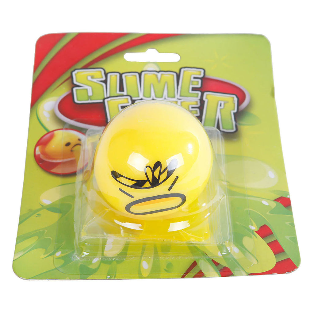 Slijm happertje 5,5cm geel