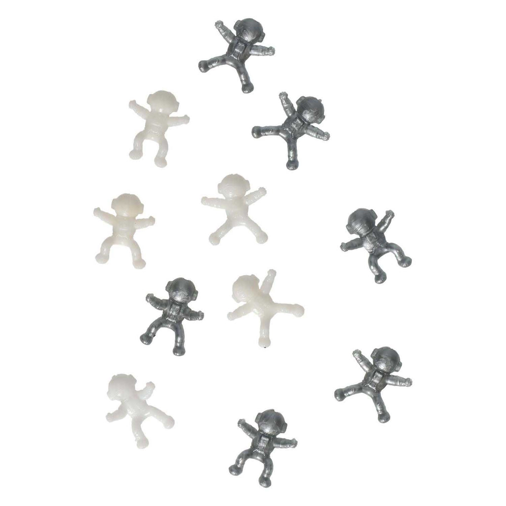 Space xplorers raamlopertjes astronaut 2cm, 12st.