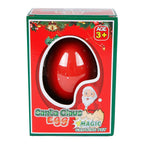 Groei-ei kerstman sneeuwpop, 6cm
