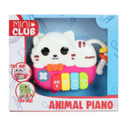 Mini Club - Mini Club dierenpiano poes met licht en geluid 15cm
