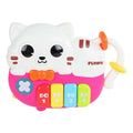 Mini Club - Mini Club dierenpiano poes met licht en geluid 15cm